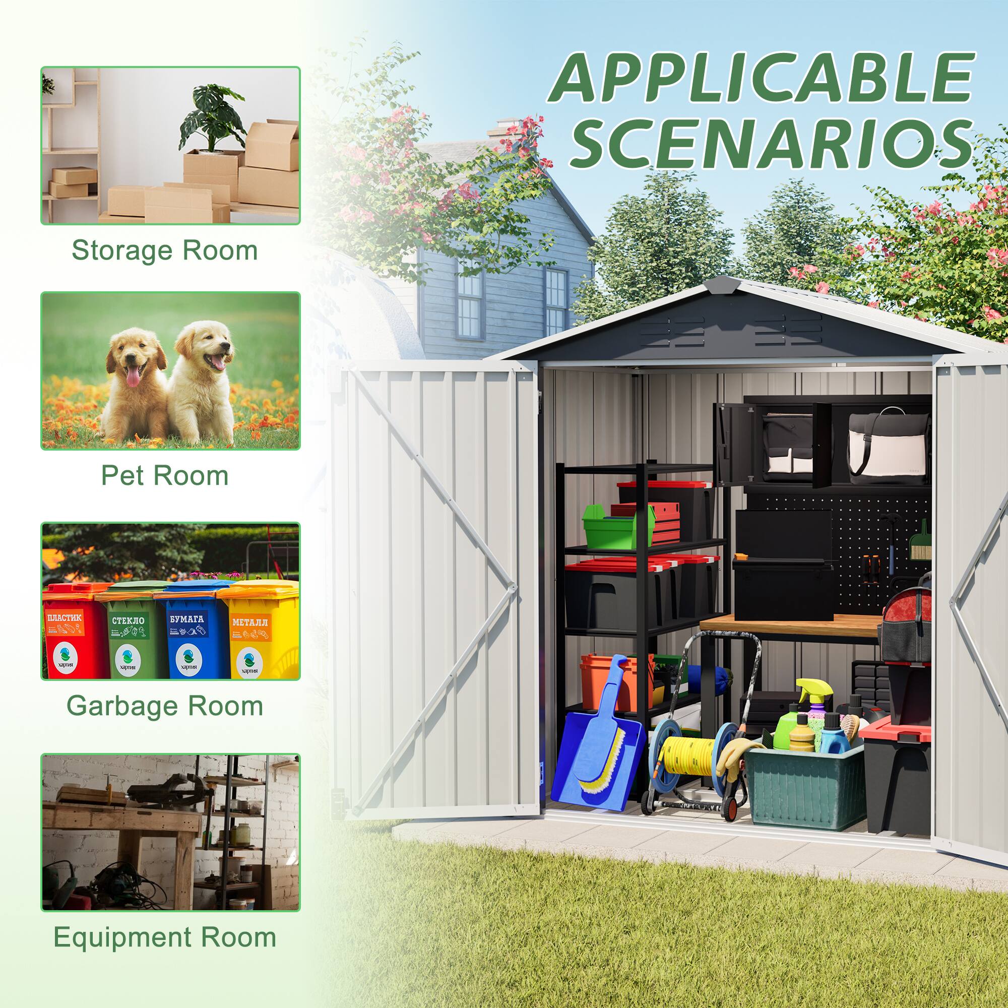 APPLICABLE SCENARIOS

- Storage Room
- Pet Room
- Garbage Room
- Equipment Room