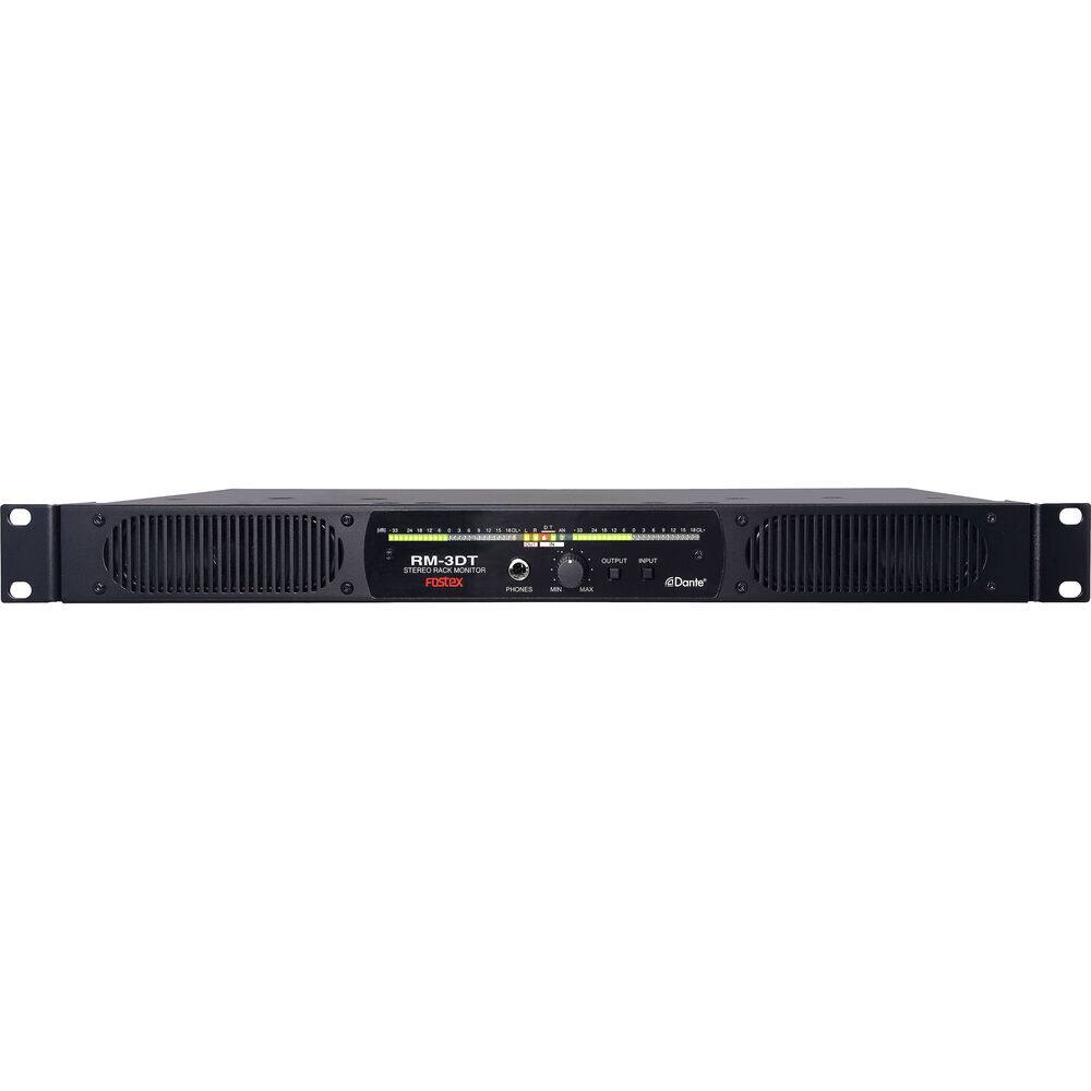 RM-3DT  
STEREO RACK MONITOR  
FOSTEX  
INPUT: Dante