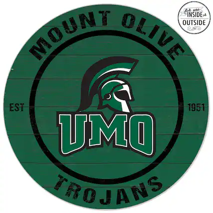 MOUNT OLIVE
UMO
TROJANS
EST 1951
For use INSIDE or OUTSIDE