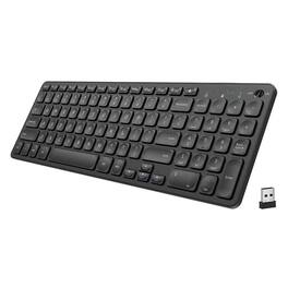 Reds Spade - 2 4g Ultra Slim Full Size With Numeric Keypad And Media Hotkey For Computer desktop pc laptop surface smart Tv - Default