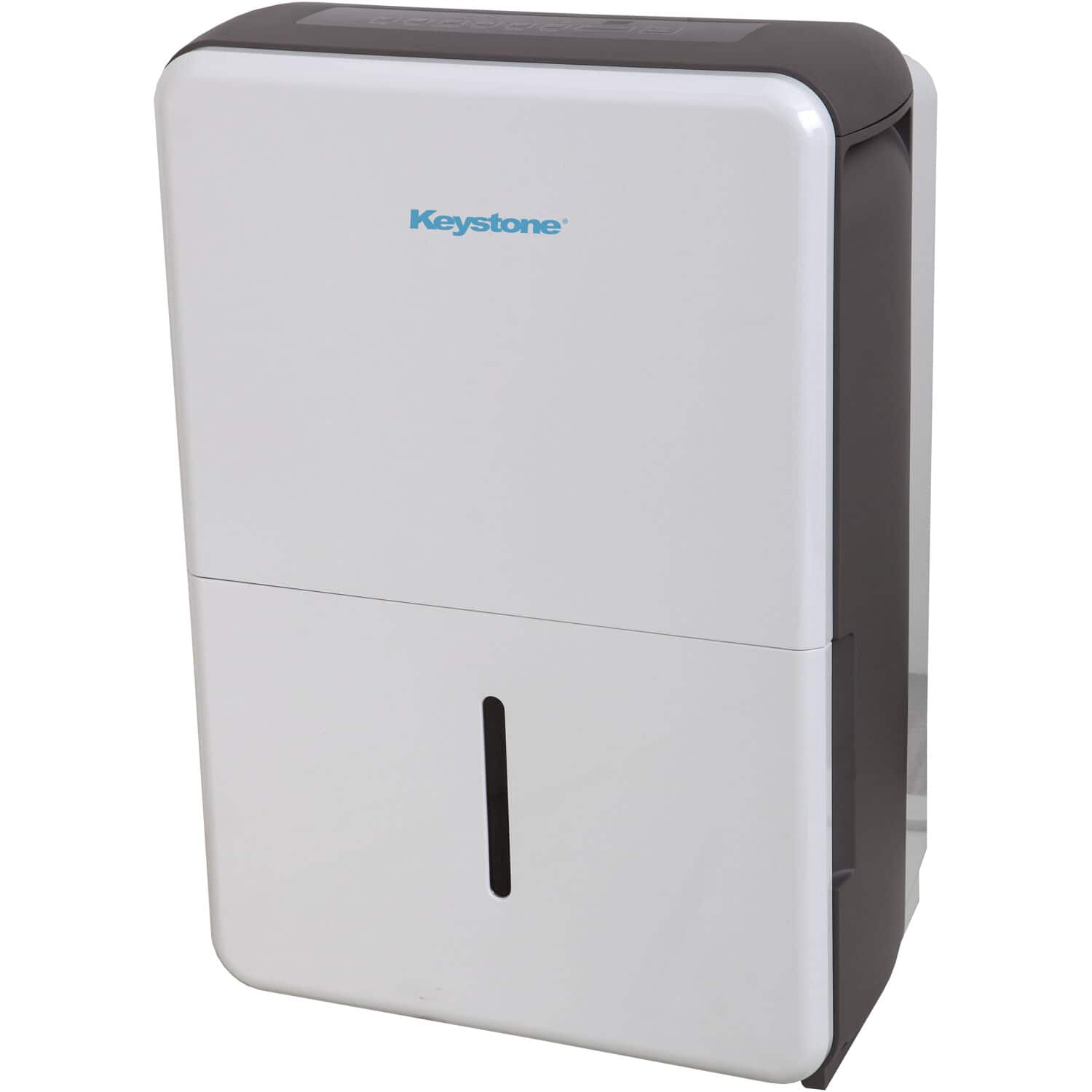 Front. Keystone - 22 Pint Dehumidifier - White.