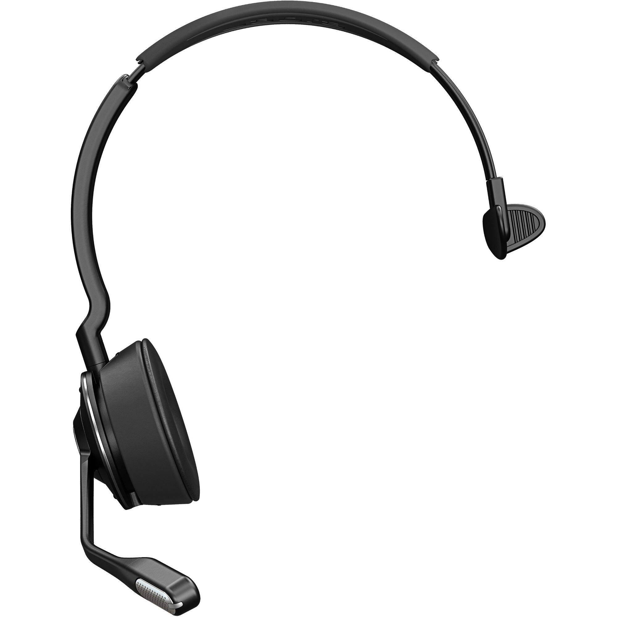 Alt View 7. Jabra - Jabra Engage 75 SE Headset - Mono - Wireless - Bluetooth/DECT - 492.1 ft - 40 Hz to 16 kHz - Over-the-head, On-ear - Black.