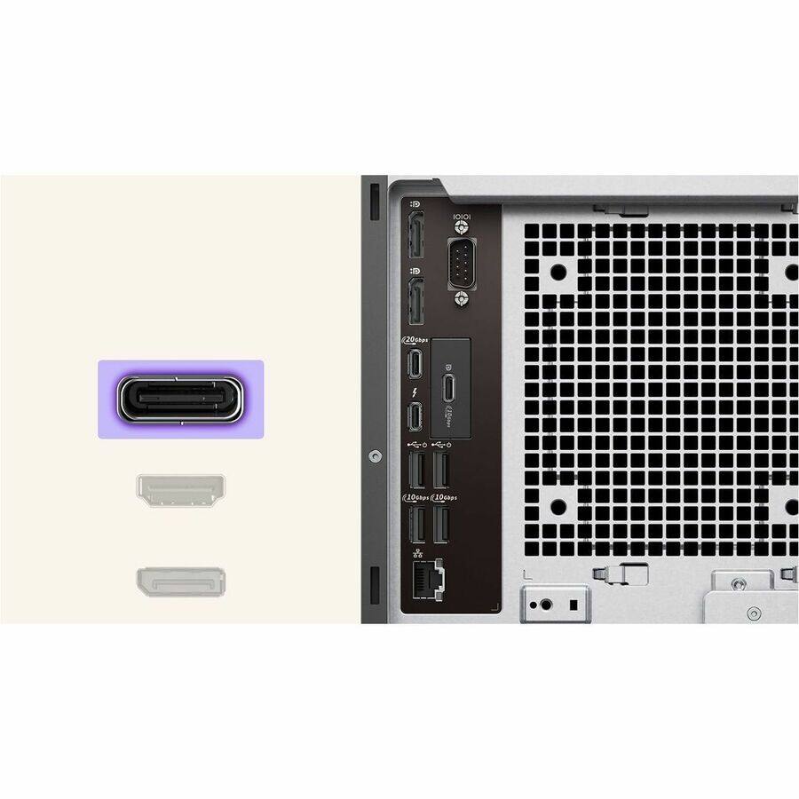 Dell Pro Max Tower T2 FCT2250 Intel Core Ultra 5 235 16GB DDR5