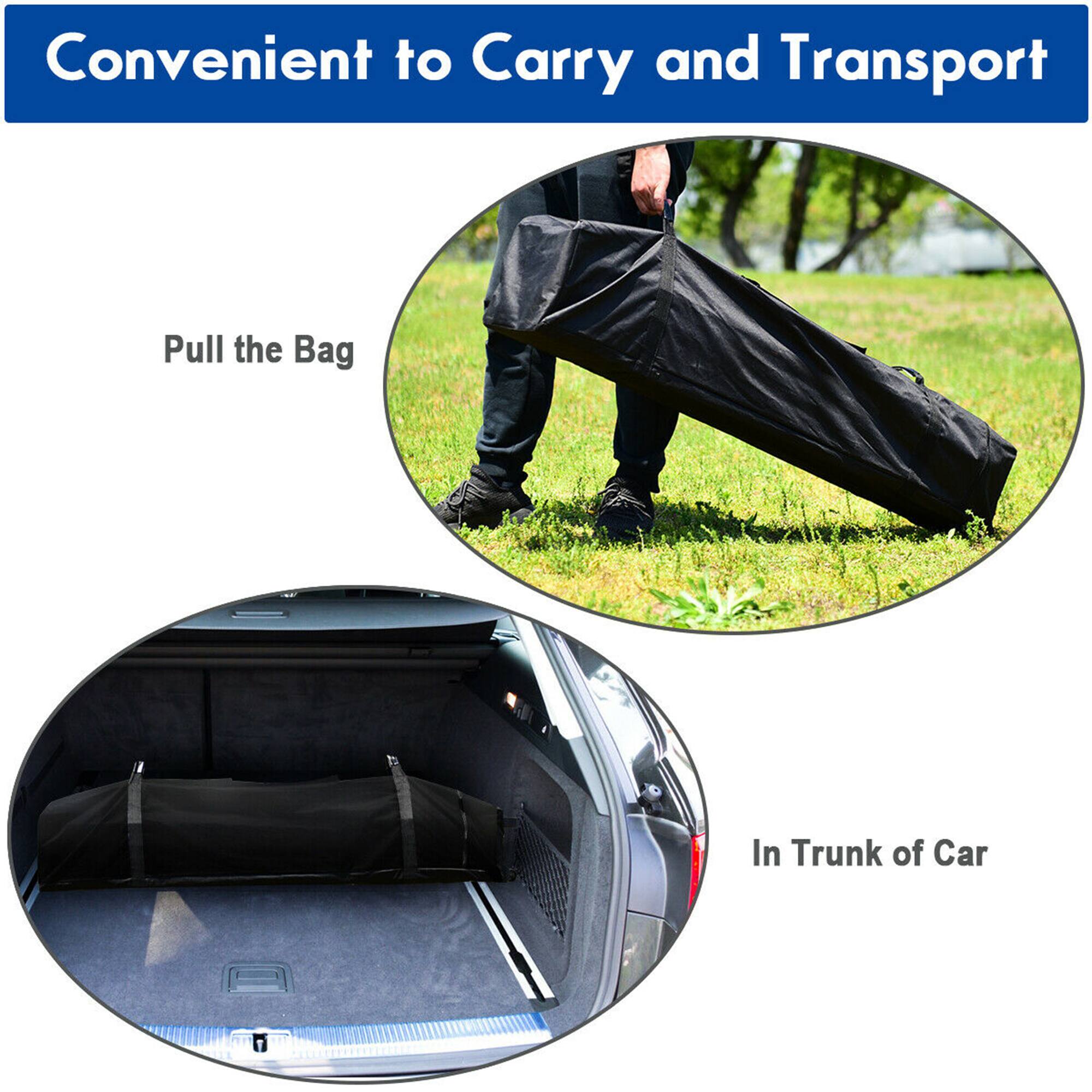 Convenient to Carry and Transport

Pull the Bag

In Trunk of Car