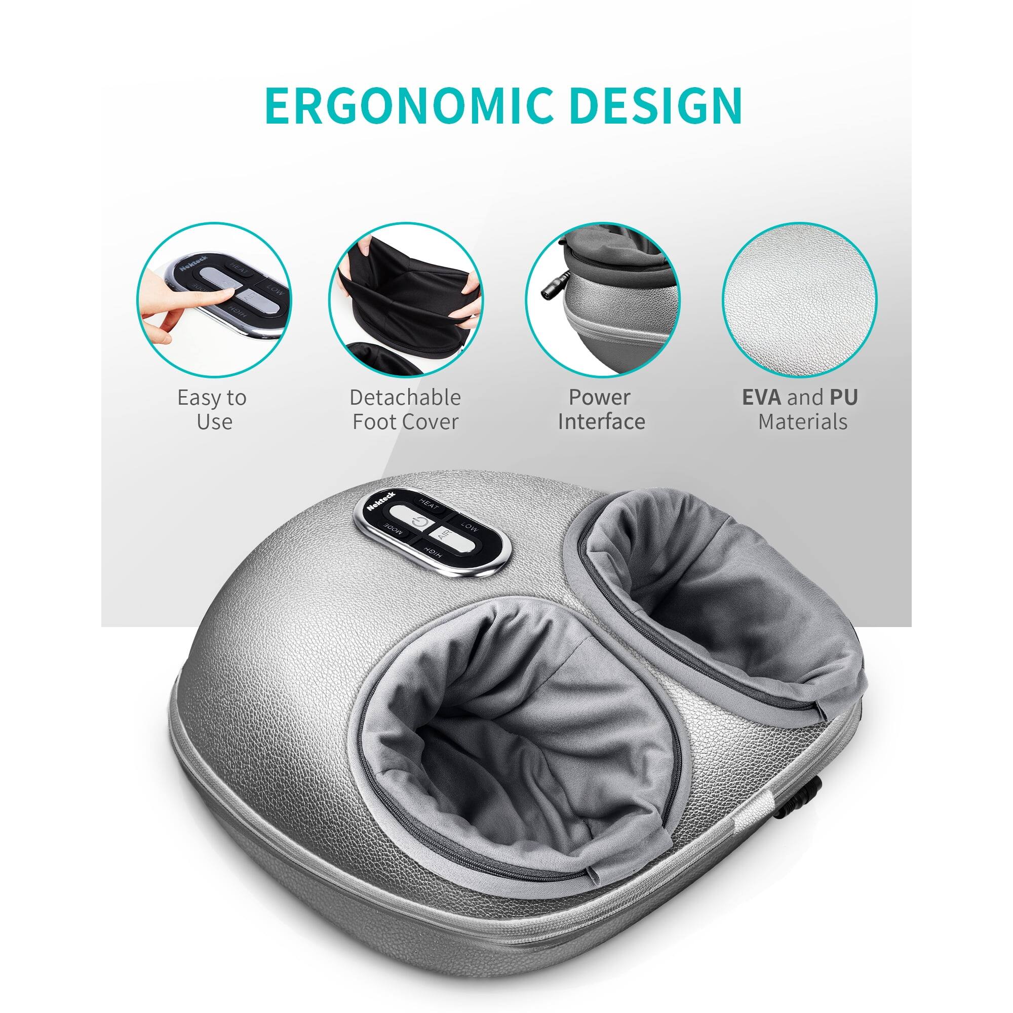 ERGONOMIC DESIGN

- Easy to Use
- Detachable Foot Cover
- Power Interface
- EVA and PU Materials