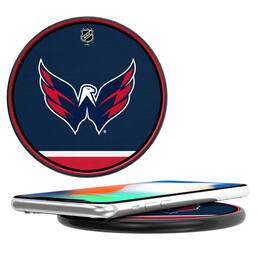 Keyscaper - Washington Capitals 15 Watt Wireless Induction Charger - Multicolor