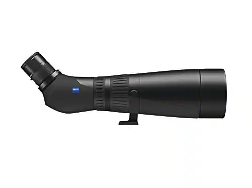 Front. ZEISS - Zeiss Victory Harpia 95mm Spotting Scope (Angled Viewing/Eyepiece Required) - Black.