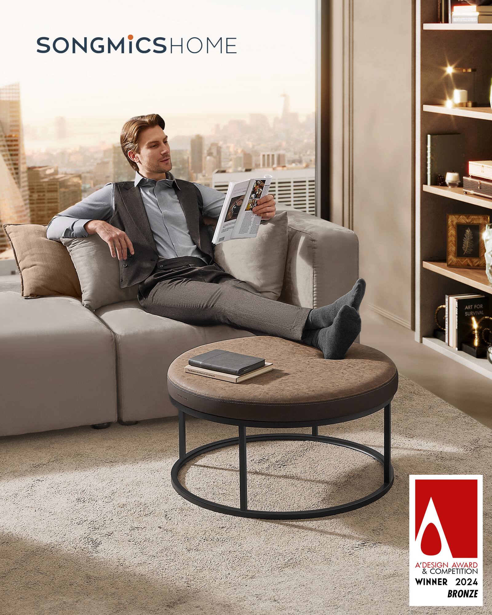 SONGMICS HOME

A'DESIGN AWARD & COMPETITION WINNER 2024 BRONZE