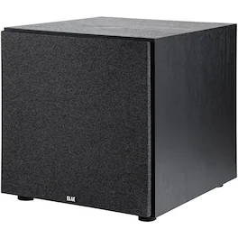 ELAC - Debut 3.0 - DS123-BK 12" 400W Powered Subwoofer with High-Efficiency Class D Amplifier and Custom Driver - Black