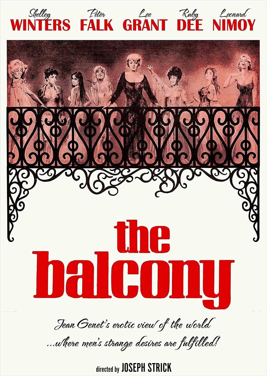 Front. The Balcony   - DVD.
