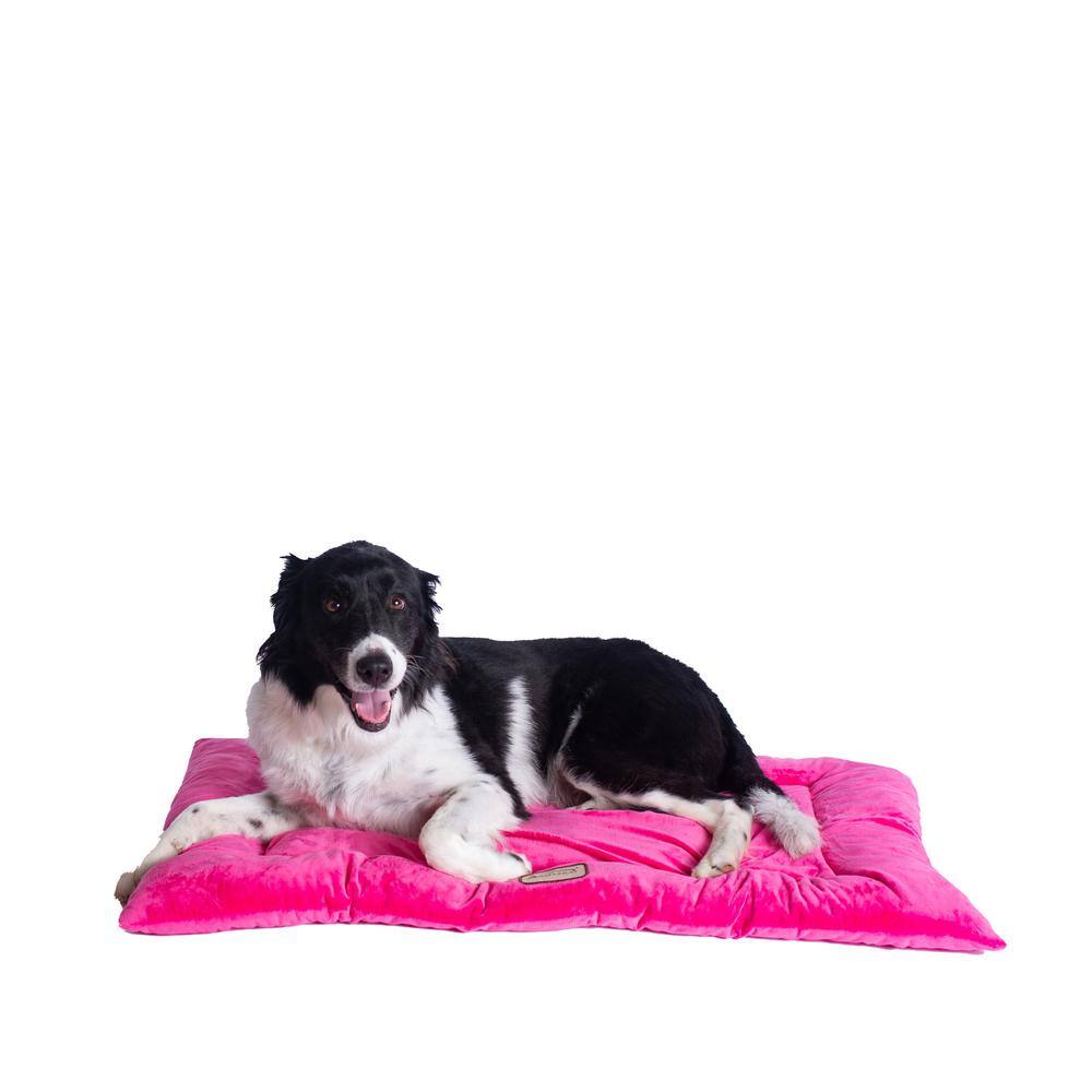 Alt View 5. Armarkat - Medium Pet Bed Mat With Poly Fill Cushion In Vibrant Pink - Pink.
