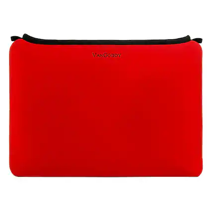 Front. Kitcheniva - Laptop Sleeve Case Cover Bag For 14" Laptop Red - Red.