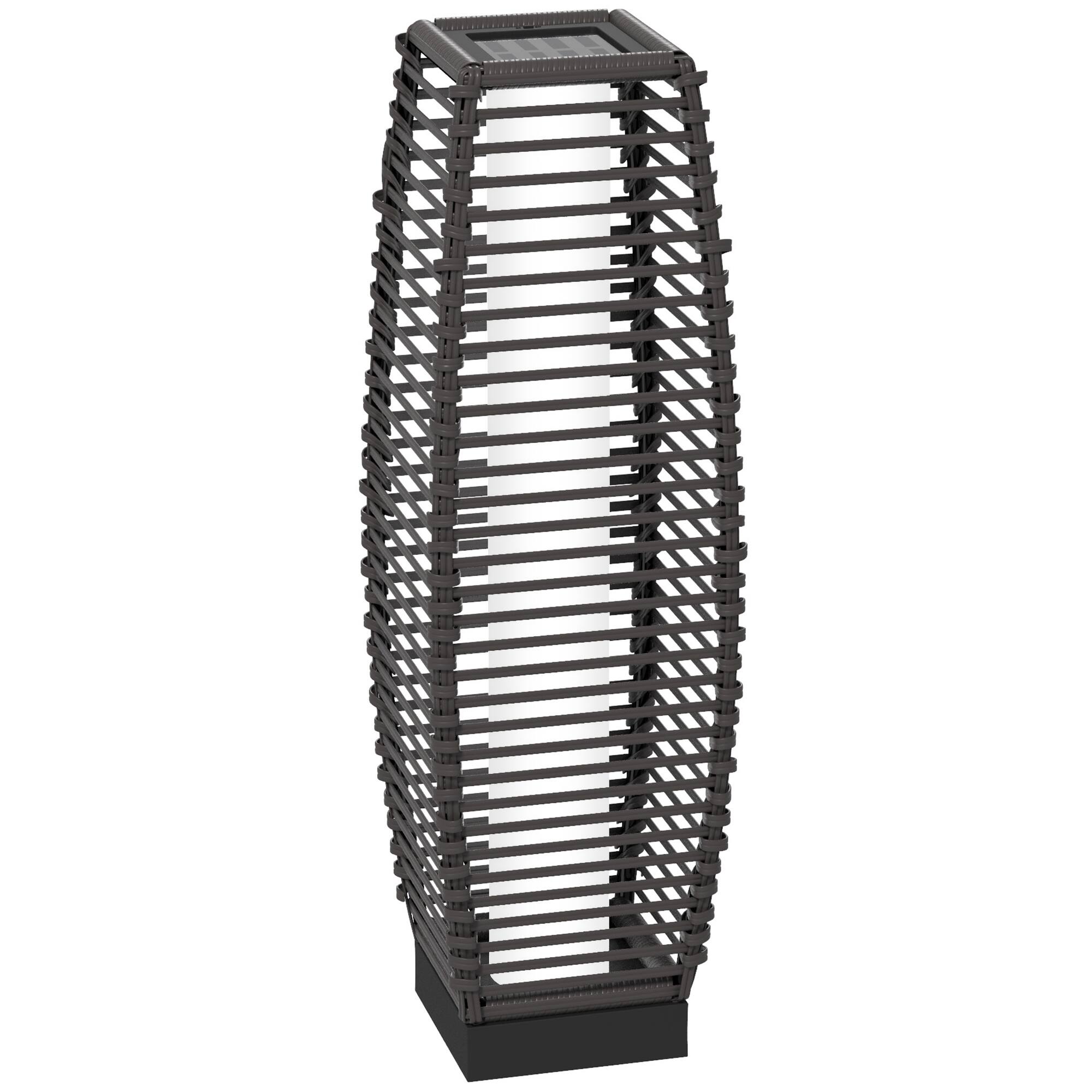 Front. Outsunny - Floor Lamp - Gray.