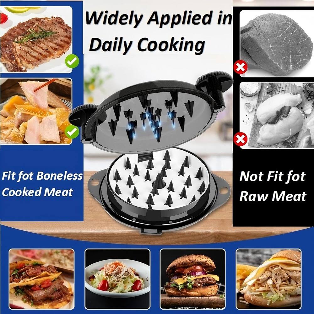 Widely Applied in Daily Cooking

Fit for Boneless Cooked Meat

Not Fit for Raw Meat