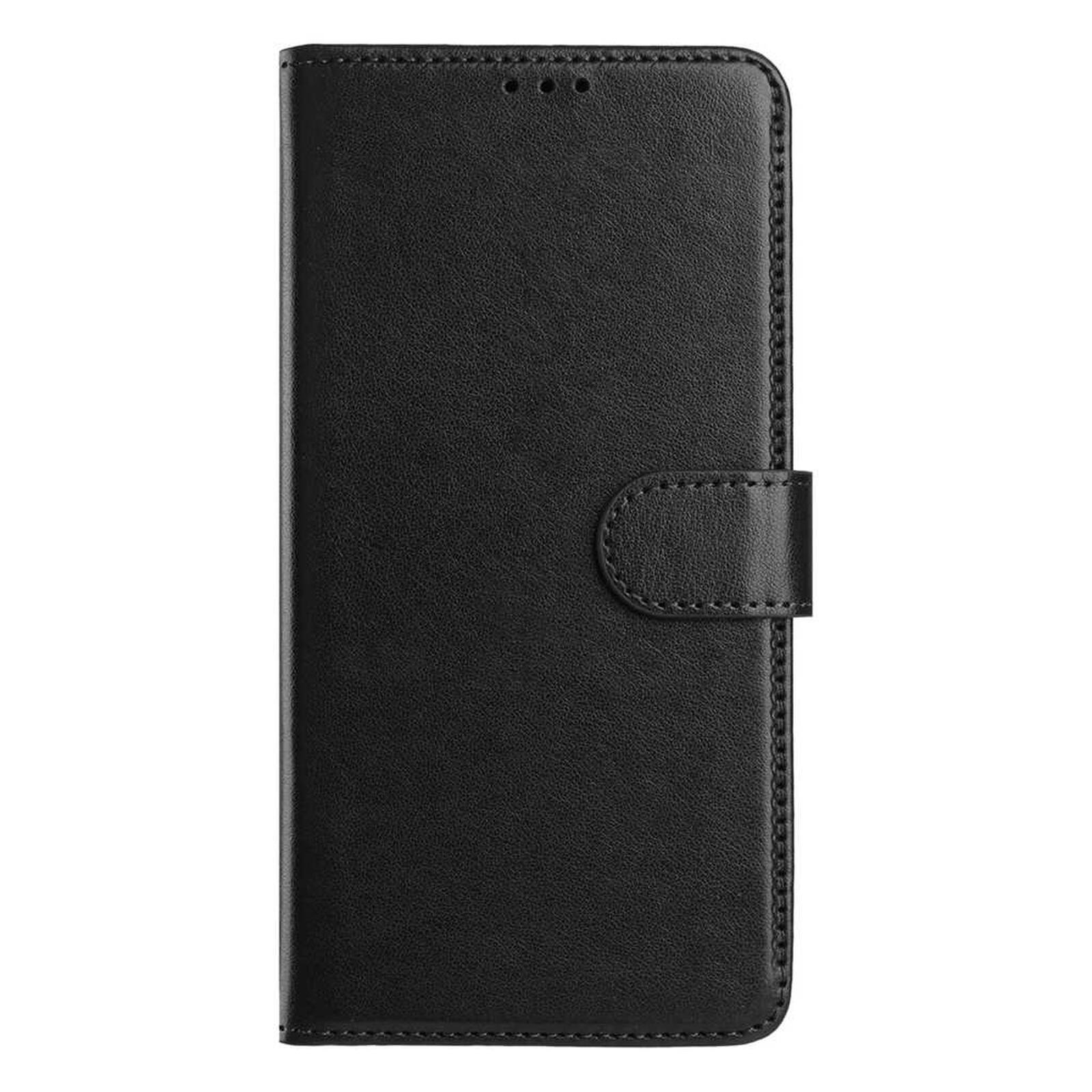 Alt View 3. UUCOVER - Folio Wallet Case for Apple iPhone 17 Pro with Card Slots Cash Holder, Shockproof PU Leather Flip Stand Slim Phone Cover - Black.