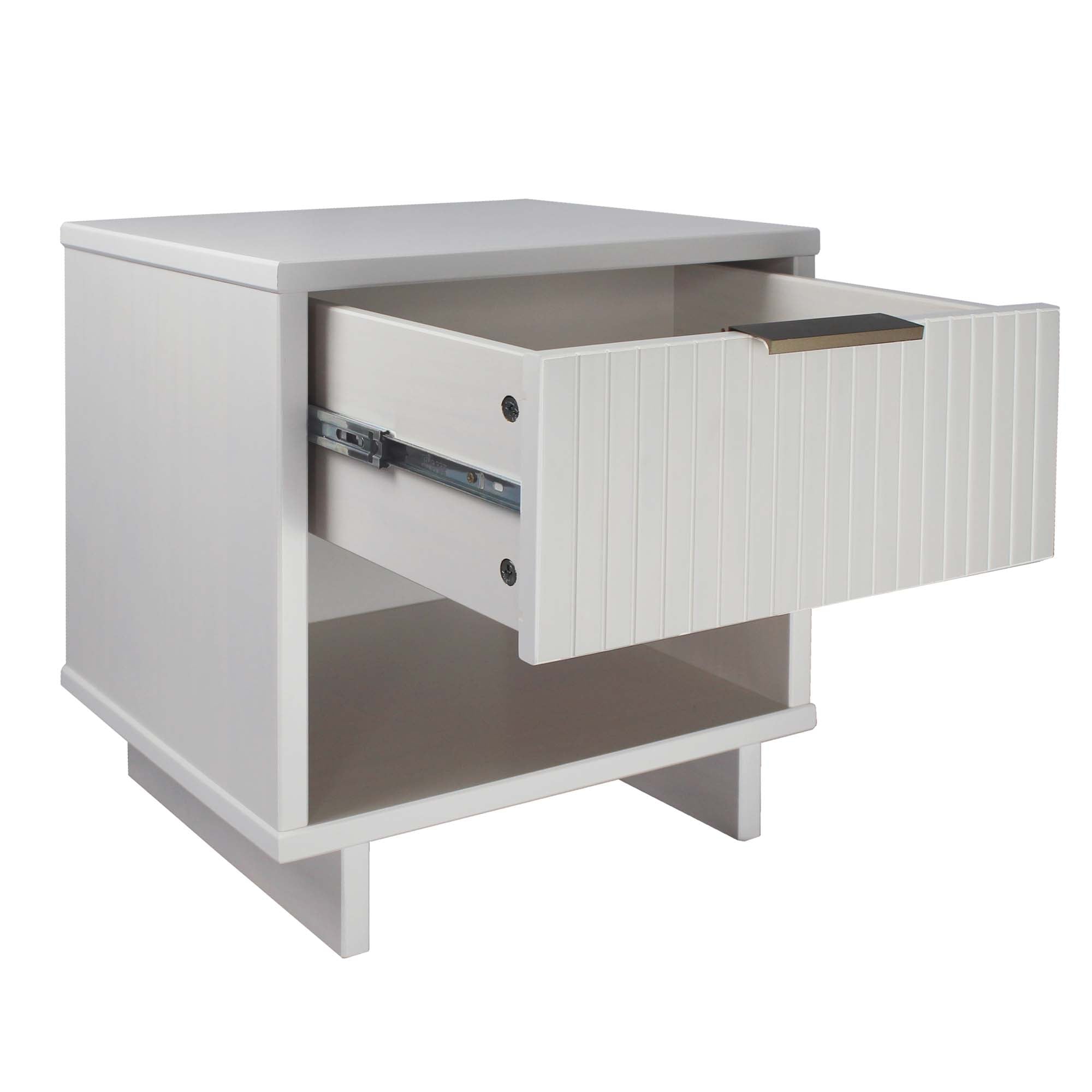 Alt View 1. Manhattan Comfort - Granville Modern 18" Nightstand - White.