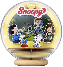 PopMarket - Snoopy Picnic Party Wooden Crystal Ball - Collectibles - Multicolor