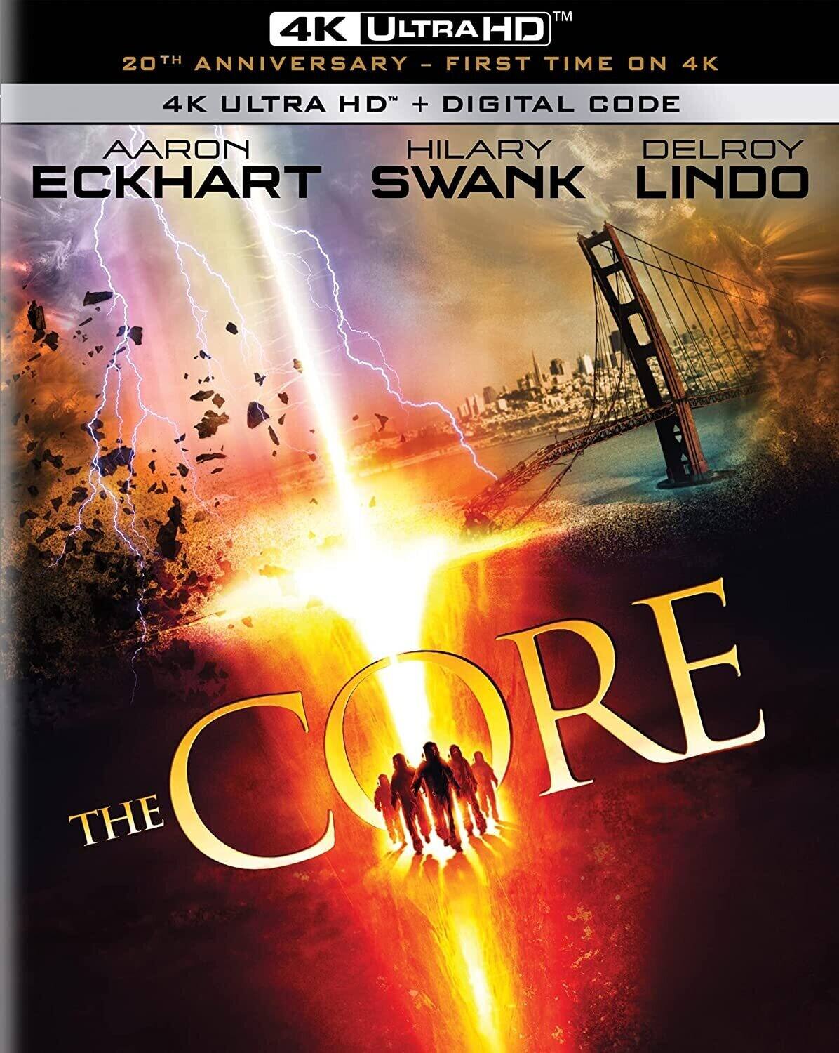 Front. The Core   - 4K Blu-Ray.