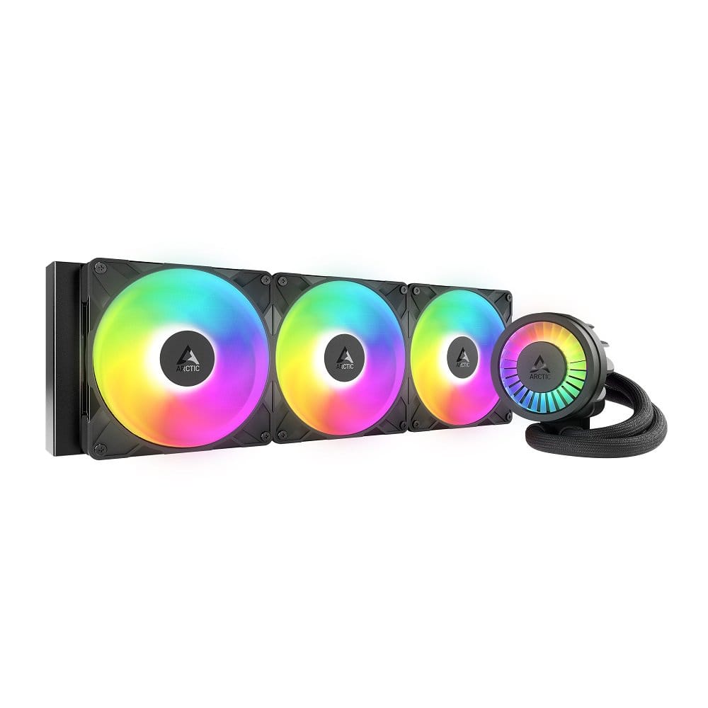Arctic - Liquid Freezer III Pro 420 A-RGB Multi Compatible All-in-One CPU Water Cooler with A-RGB - Black
