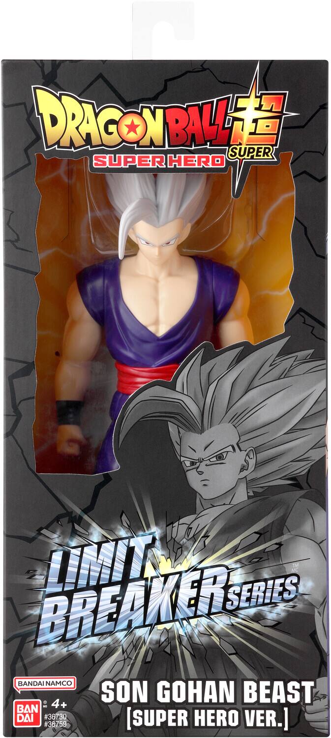 DRAGON BALL SUPER  
SUPER HERO  

LIMIT BREAKER SERIES  

SON GOHAN BEAST  
[SUPER HERO VER.]  

BANDAI NAMCO  
4+  
#36730  
#36759