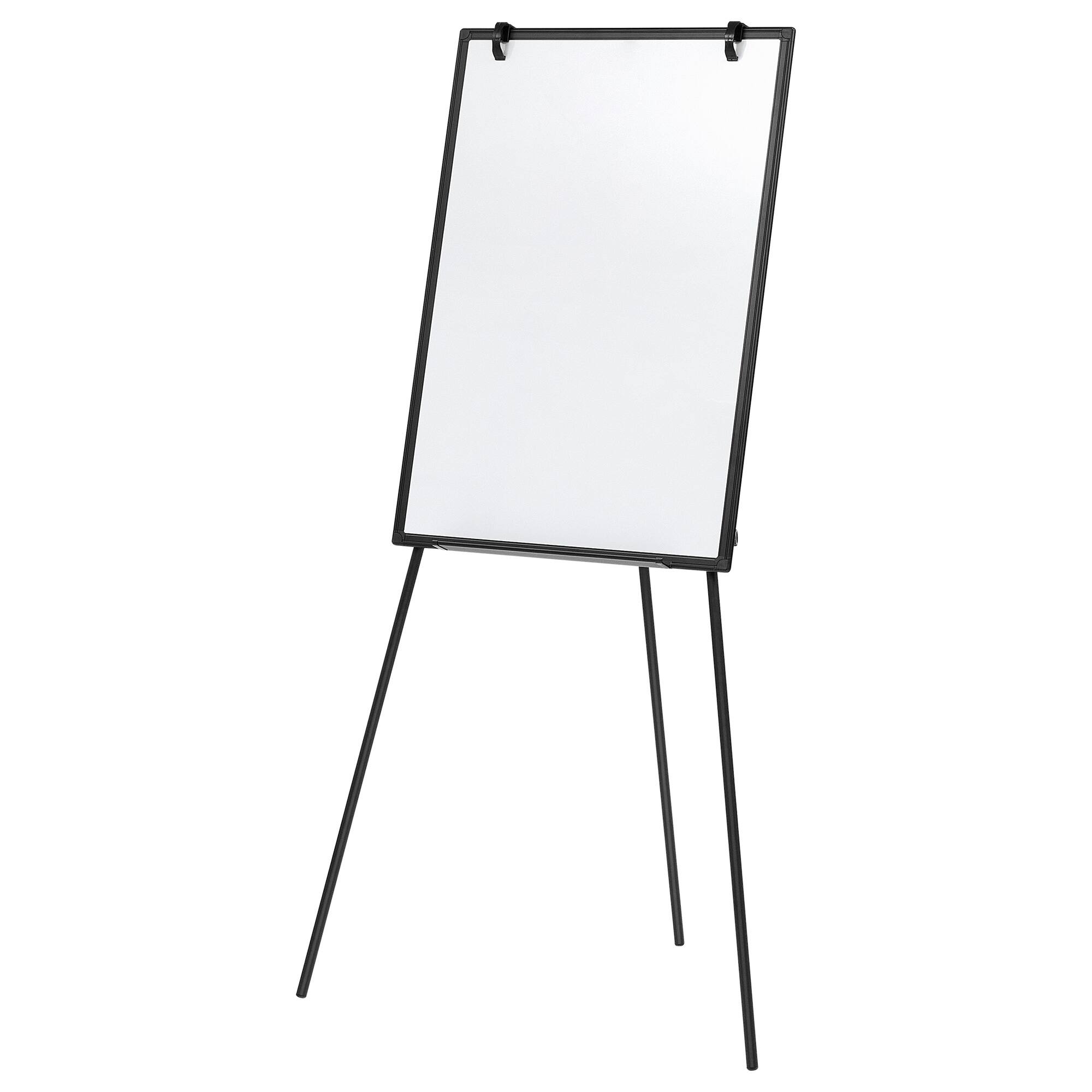 Left. AENKYO - 40"x28" Magnetic Portable Whiteboard with Adjustable Tripod Easel for School, Home Office - Black.