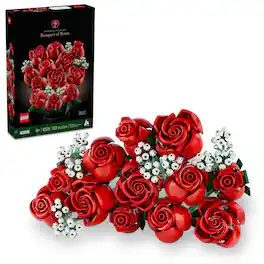 LEGO - Icons Bouquet of Roses Build and Display Set 10328
