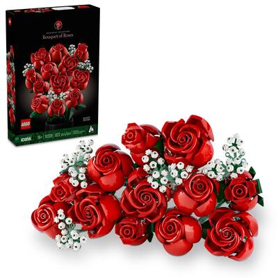 LEGO Icons Bouquet of Roses Build and Display Set 10328 6470462 - Best Buy LEGO Icons Bouquet of Roses Build and Display Set 10328 6470462 - Best Buy