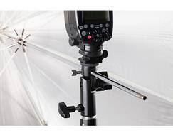Left. Westcott - Westcott 7' White Diffusion Parabolic Umbrella.
