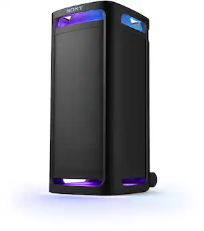 Front. Sony - ULT TOWER 9 Wireless Party Speaker SRSULT900 - Black.