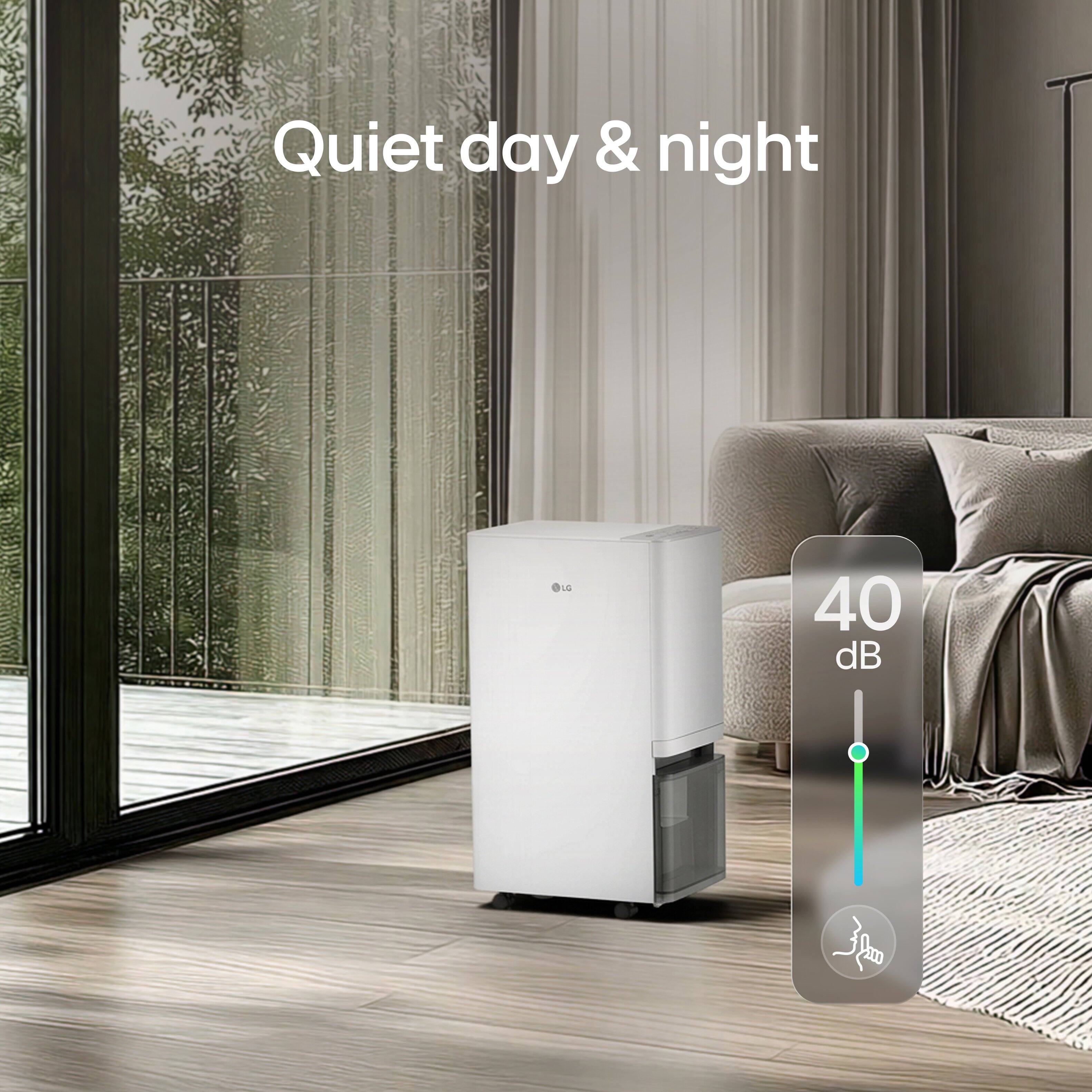 Quiet day & night  
La 40 dB
