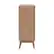 Alt View 13. Linon Home Décor - Rosita Three-Shelf Bookcase - Natural.