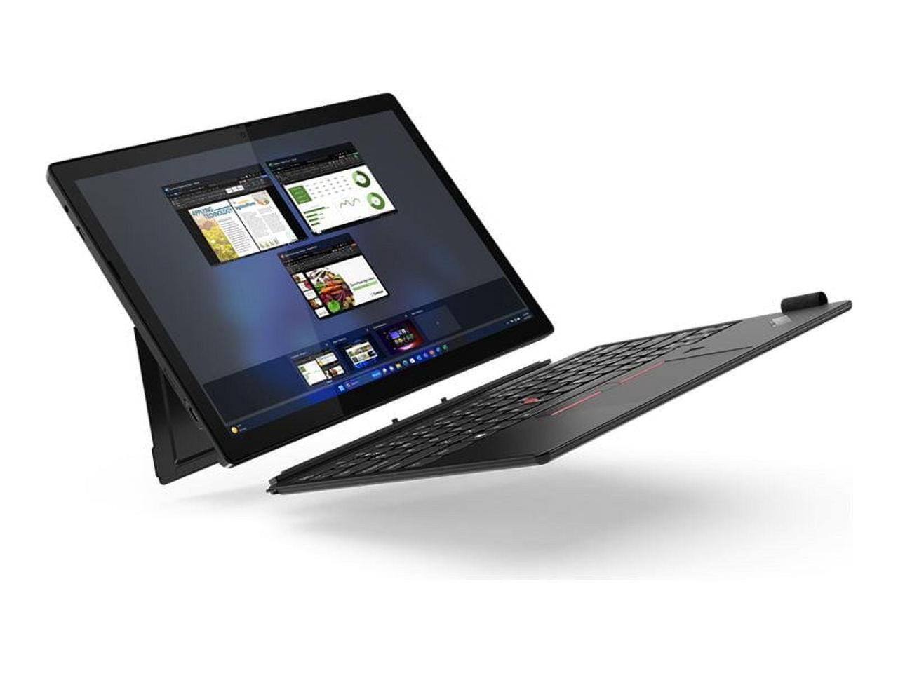 Alt View 7. Lenovo - Lenovo ThinkPad X12 Detachable Gen 2 12.3" Touch - Intel Core Ultra 5 - 16 GB - 512 GB SSD - Windows 11 Pro - Black.