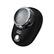Front. Stock Preferred - Mini USB Rechargeable Electric Shaver for Men – Portable 360° Floating Blade Travel Razor - Black.