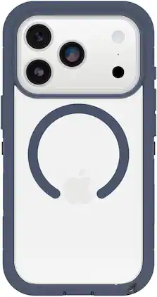 OtterBox - Defender Series Pro XT Hard Shell for Apple iPhone 17 Pro - Baby Blue Clear
