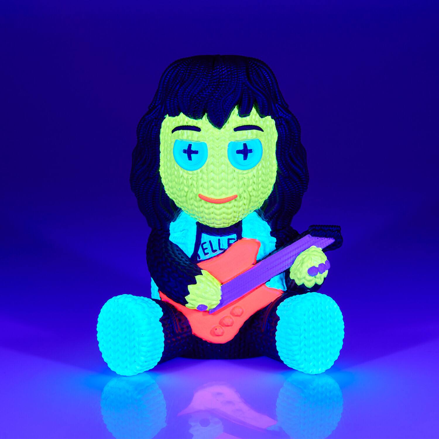 Alt View 4. Handmade by Robots - Handmade by Robots - Stranger Things - Eddie Munson #209 (Limited Edition Blacklight)   - Collectibles - Multicolor.