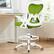 Alt View 6. Brick Attic - Drafting Chair, Tall Office Chair Ergonomic Desk Chair, Task Rolling Chair with Adjustable Flip-up Armrests Foot Ring - Green.