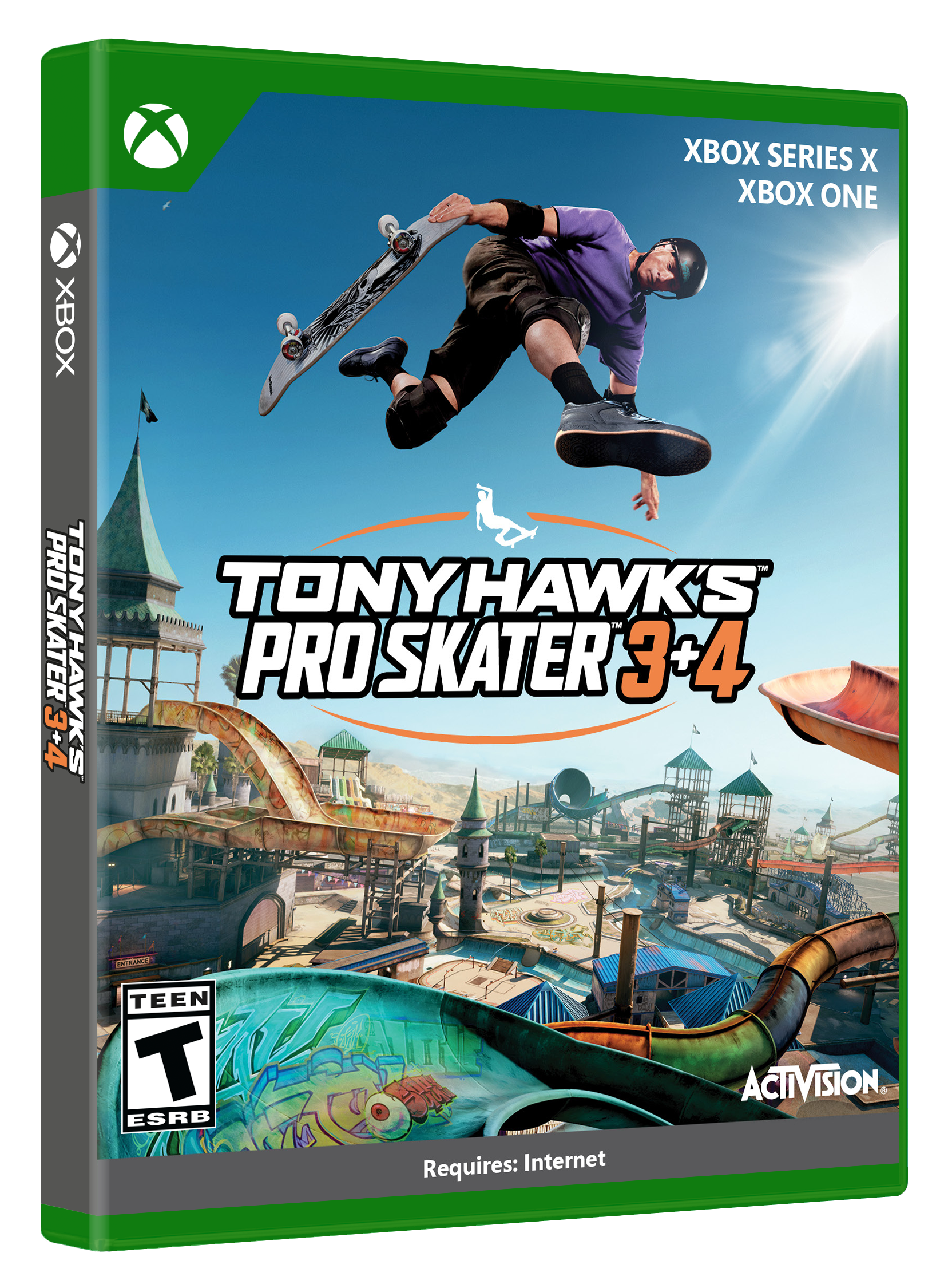 Tony Hawk's Pro Skater 3 + 4 Standard Edition - Xbox Series X, Xbox One - Front_Zoom