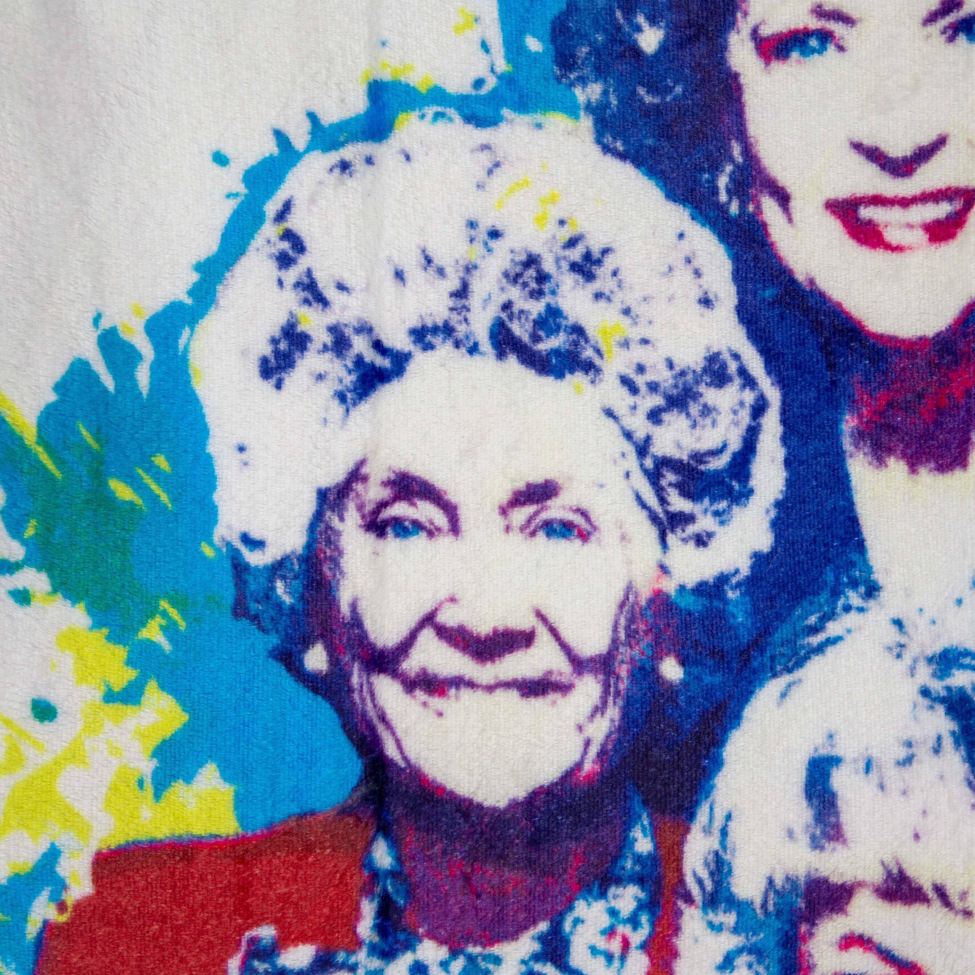 Alt View 4. Just Funky - Golden Girls 45 x 60 Inch Fleece Throw Blanket & Air Freshener Gift Set - Multi-Color.