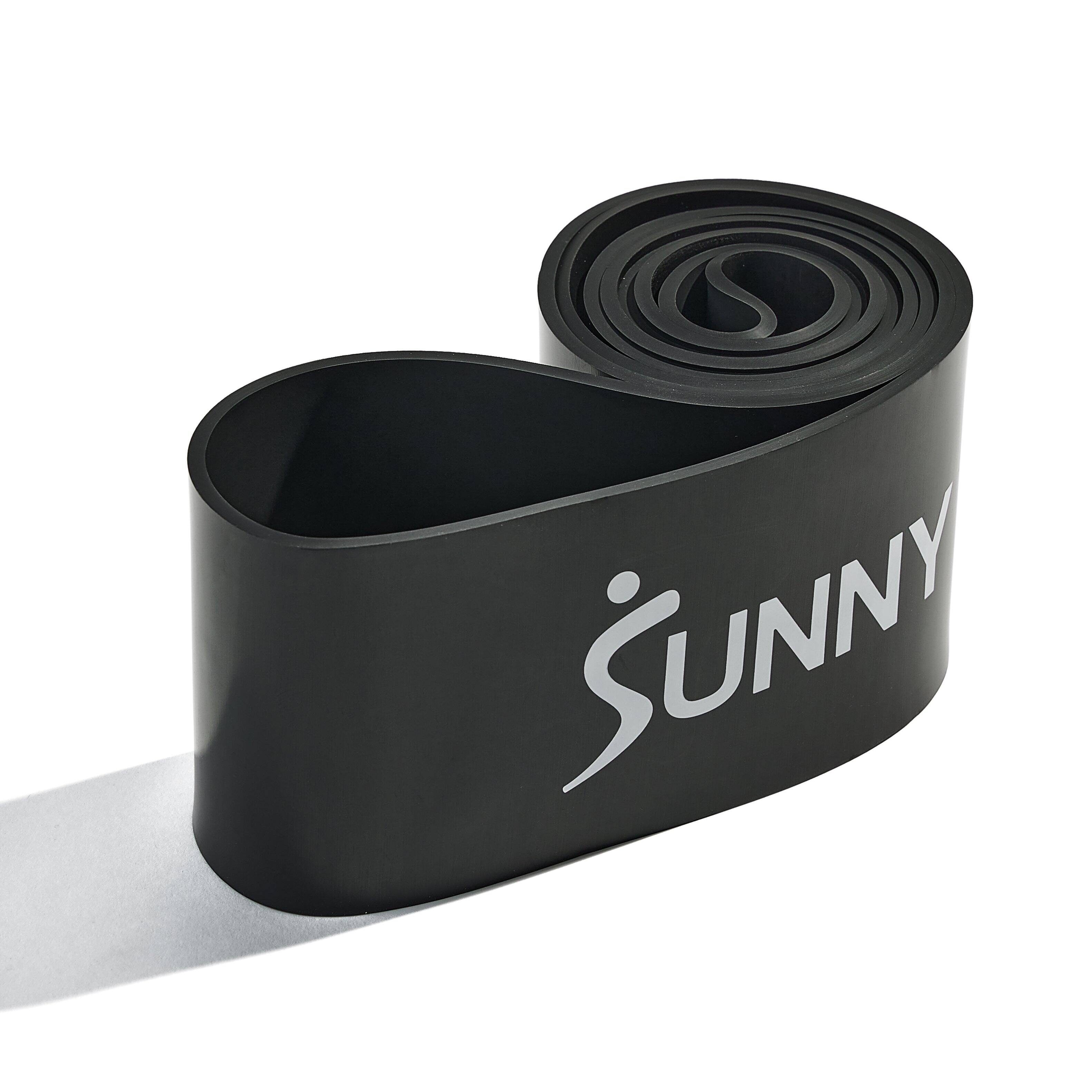 Angle. Sunny Health & Fitness - Strength Training Resistance Band - 180 lbs - Black.