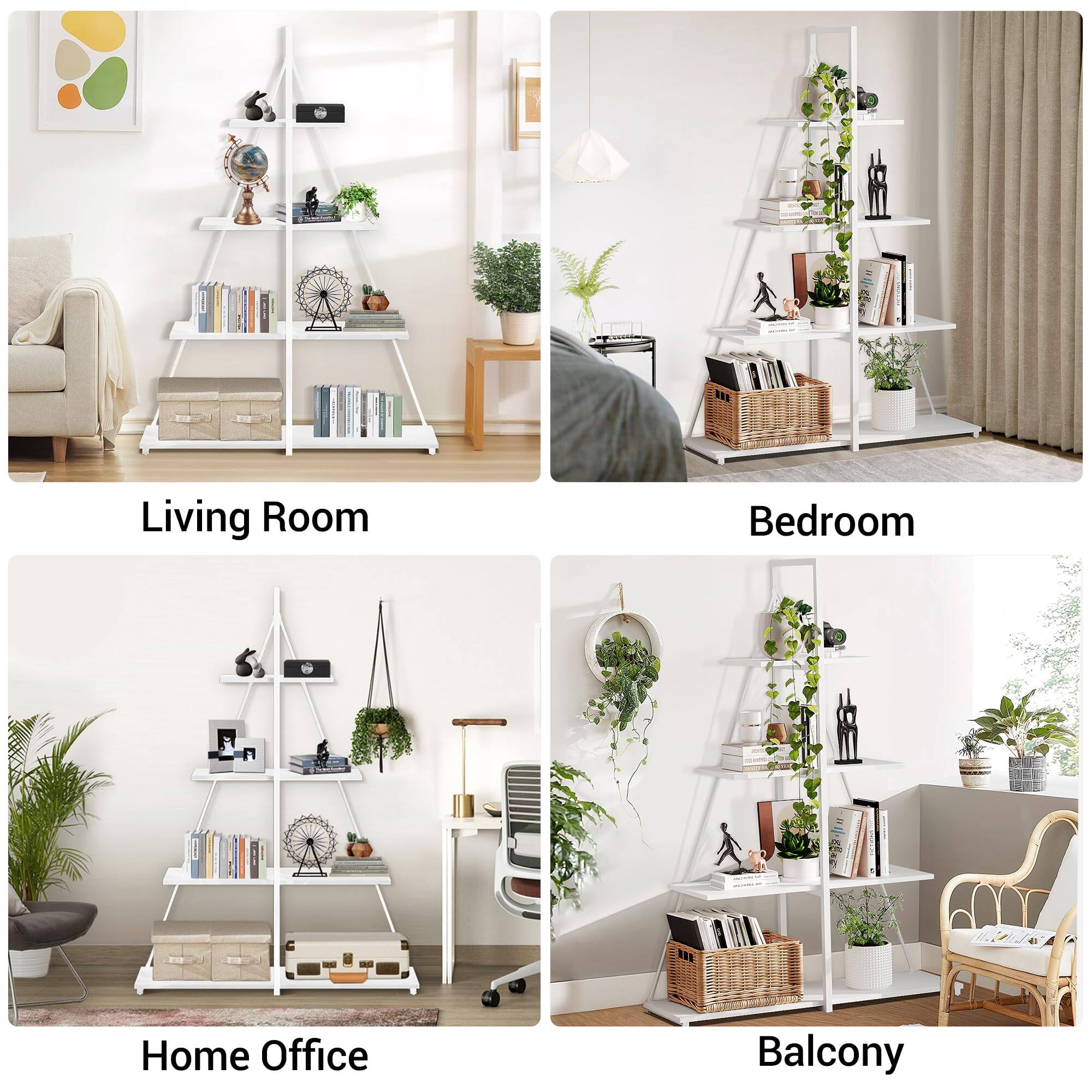 Living Room  
Bedroom  
Home Office  
Balcony