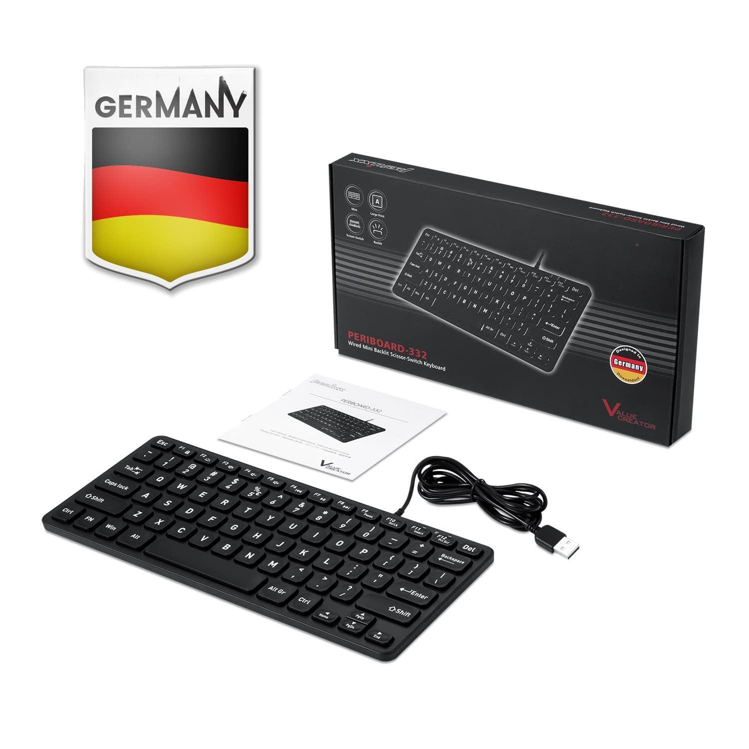 GERMANY

PERIBOARD-332
Wired Mechanical Keyboard

PERIBOARD-332
Backlit Mechanical Keyboard

GERMANY

VALUE CREATOR
