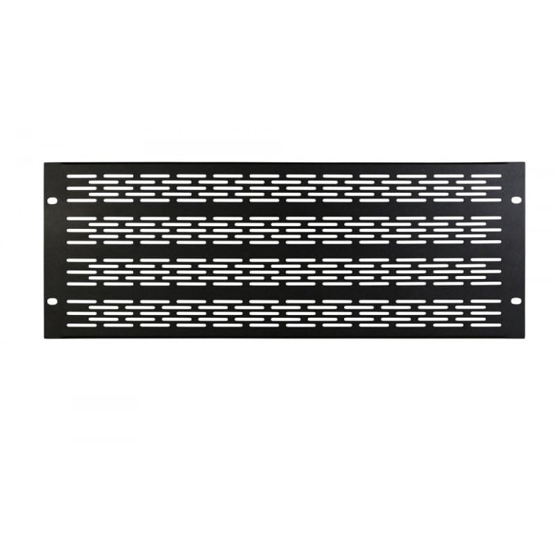 Alt View 6. On Stage Stands - On-Stage Vented Rack Panel, 4U (RPV4000) - Black.