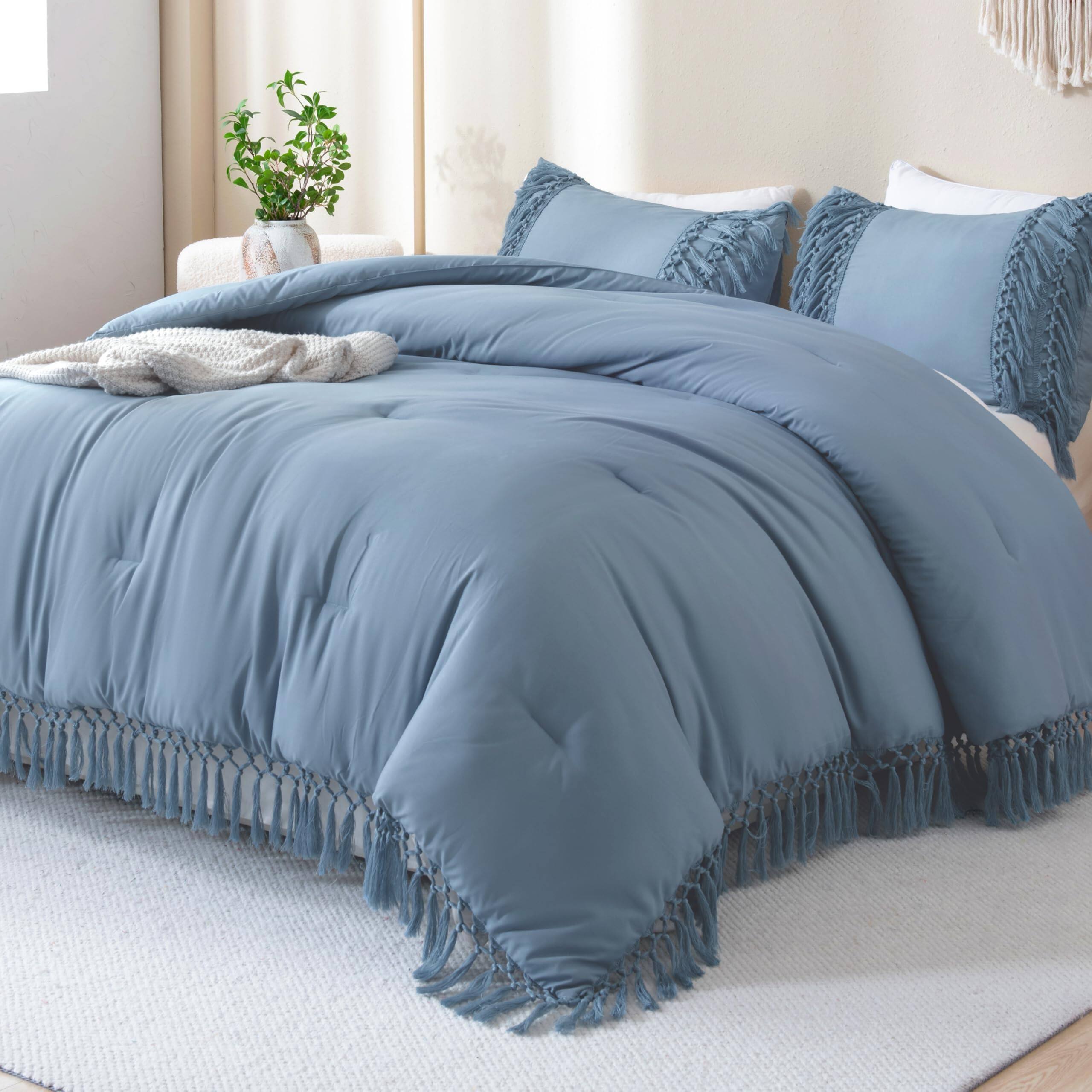 Grayish Blue-Queen (90"x90")