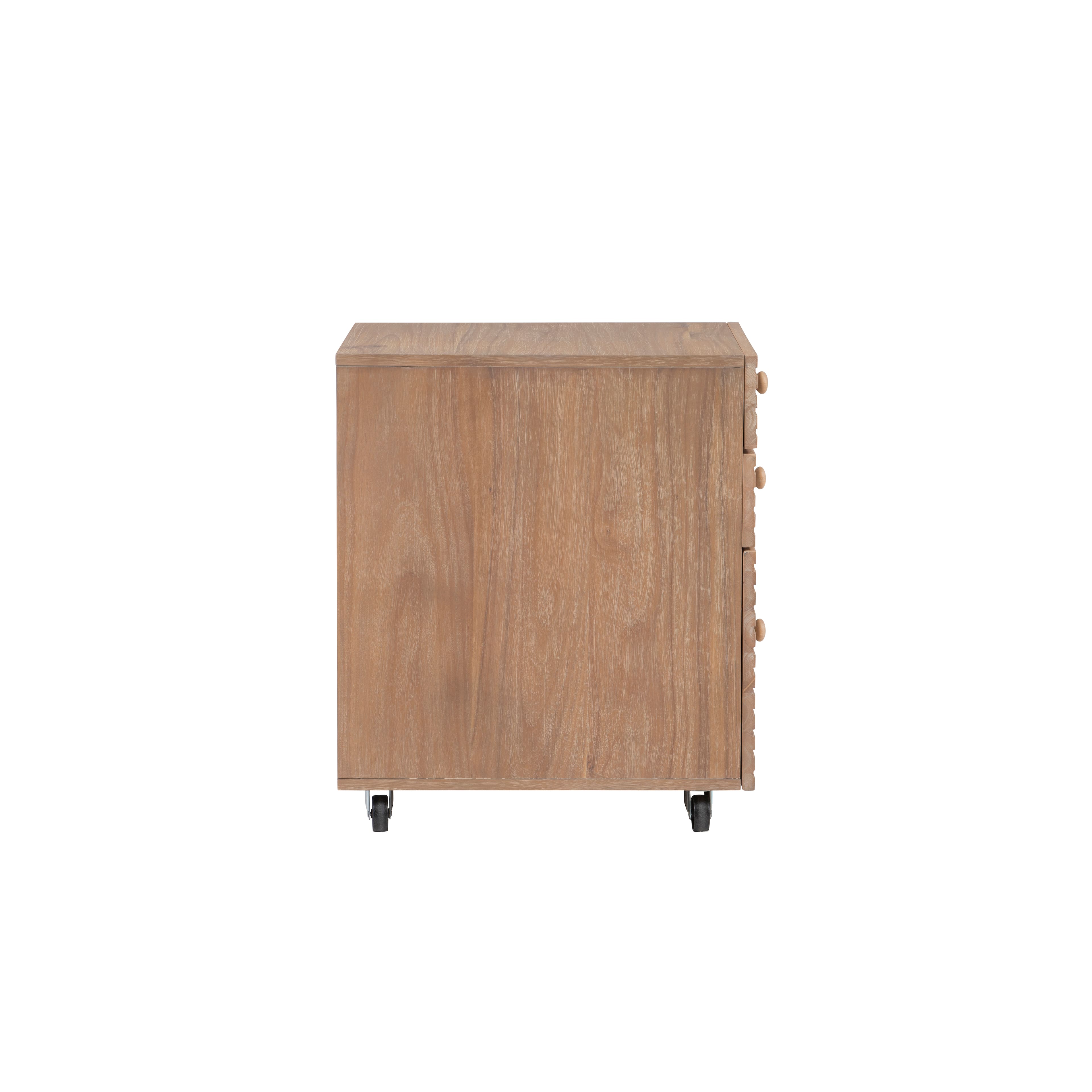 Alt View 15. Linon Home Décor - Rosita Three-Drawer File Cabinet - Natural.