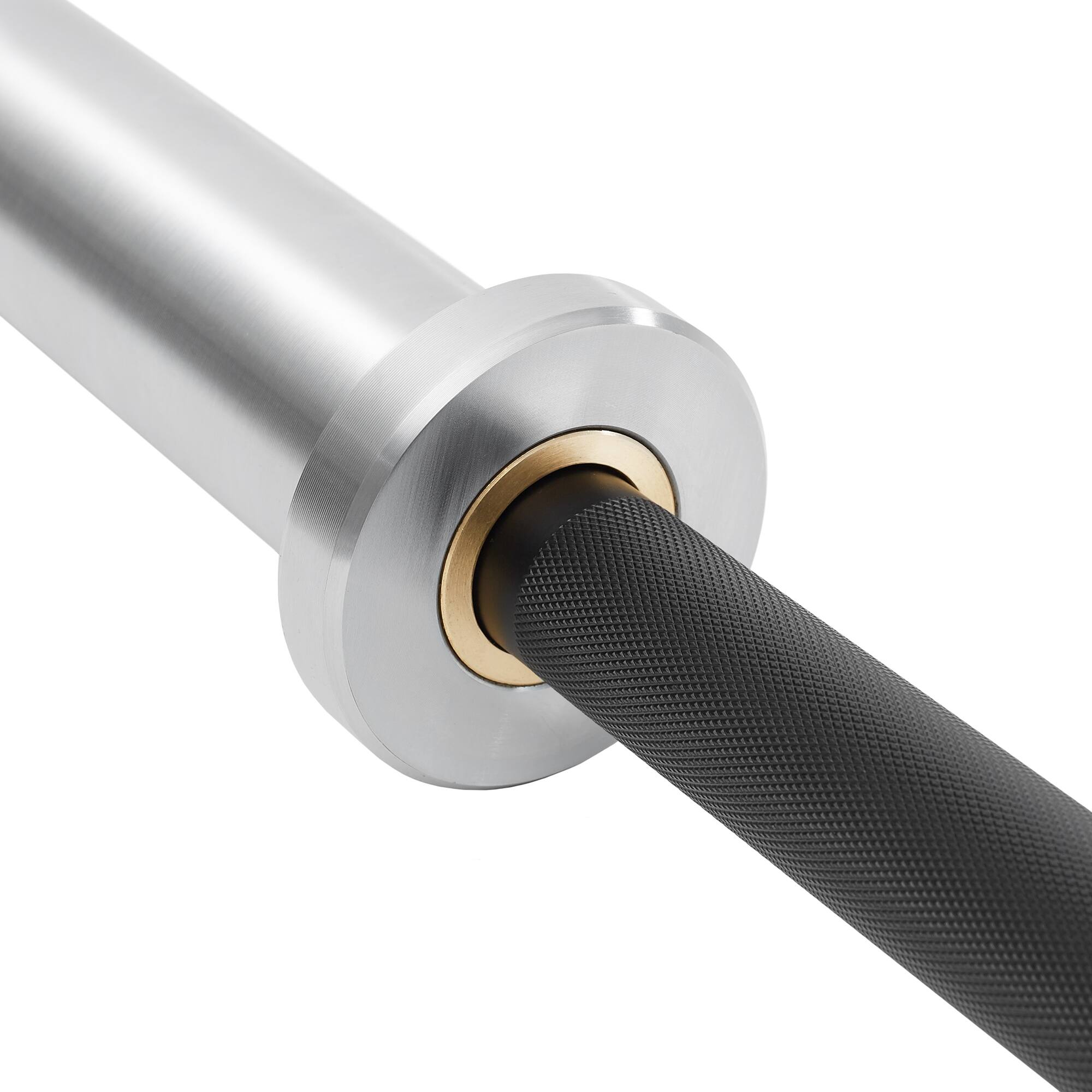 Alt View 5. Philosophy Gym - Olympic Barbell - Weightlifting and Powerlifting 2-in Bar - Chrome.