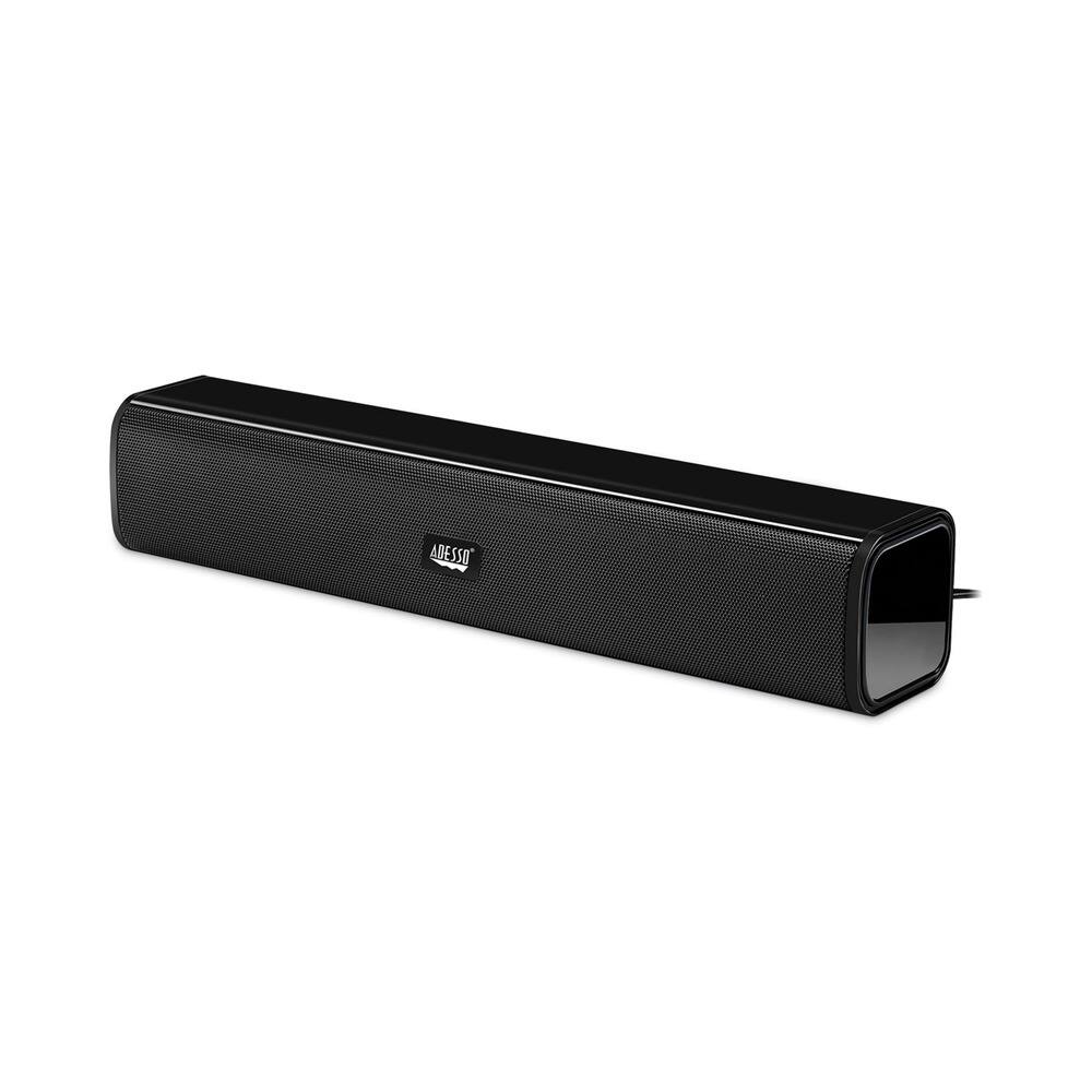 Angle. Adesso - Xtream S5 Stereo Multimedia Soundbar Speaker - Black - Black.