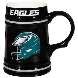 Evergreen Enterprises - Philadelphia Eagles 24oz. Ceramic Stein Cup with Gift Box - Multicolor