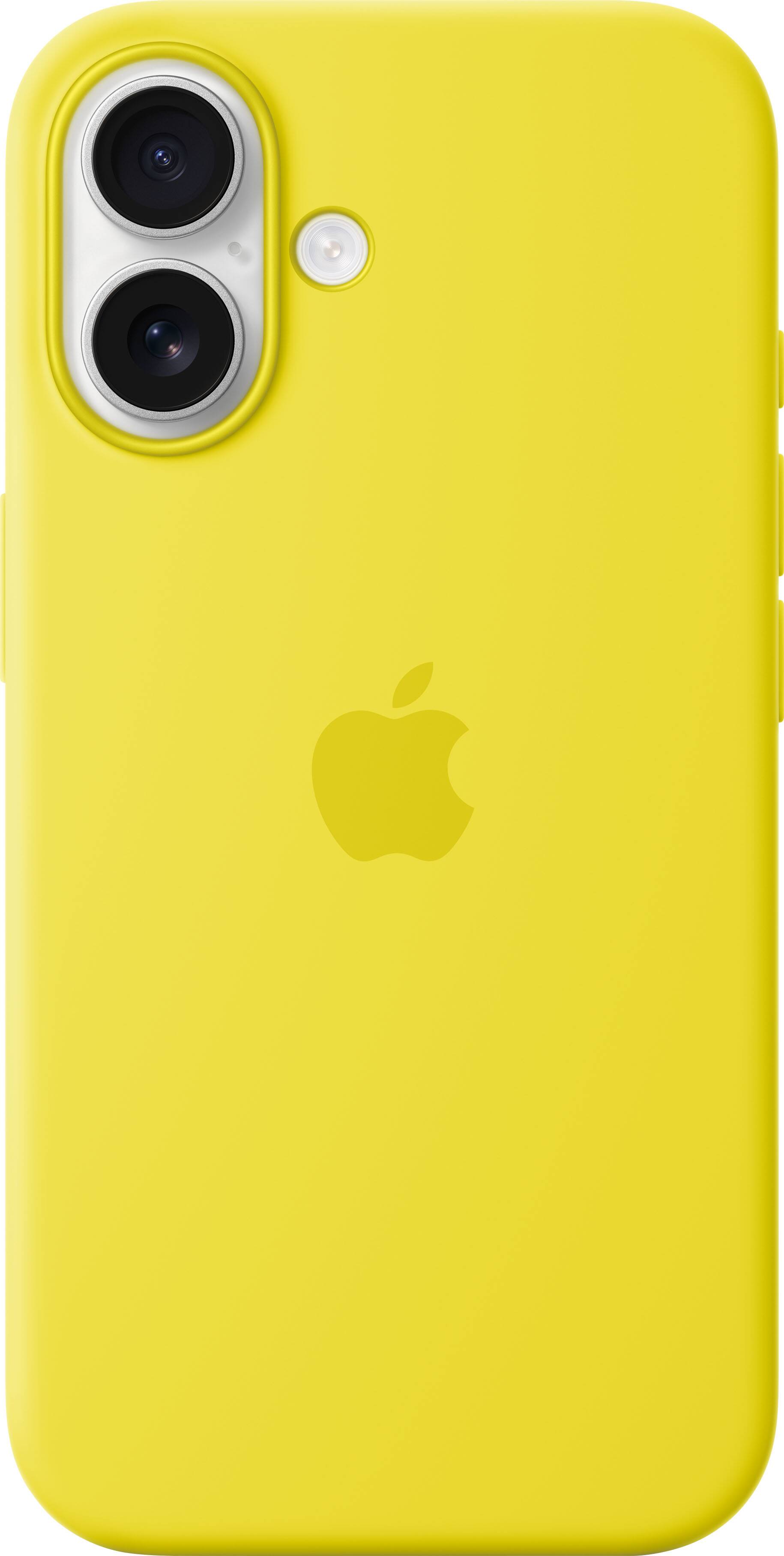 Alt View 13. Apple - iPhone 16 Silicone Case with MagSafe - Star Fruit.