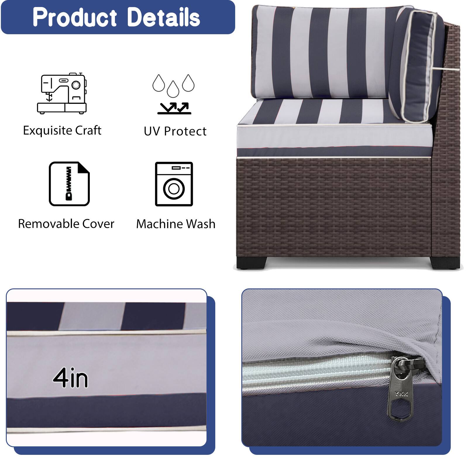 Product Details

- Exquisite Craft
- UV Protect
- Removable Cover
- Machine Wash

4in