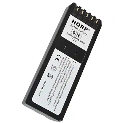 Ni-MH HQRP Battery
2200mAh/15.84Wh
7.2V
CE
Do not dispose of this product.
Do not expose to fire or attempt to puncture.
Do not crush or short circuit.
Do not disassemble.
Do not expose to water.
Do not expose to temperatures above 60°C (140°F).
Made in China
Designed for the BUE 7